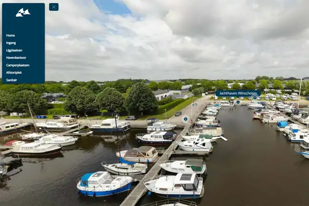 Virtuele Tour Jachthaven Winschoten - Jachthaven Winschoten